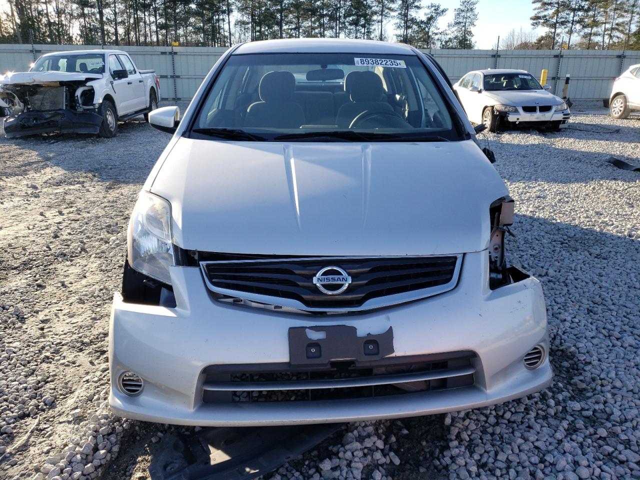 2012 Nissan Sentra VIN 3N1AB6AP5CL726363 Copart auction photo, front end / side damage thumbnail 5