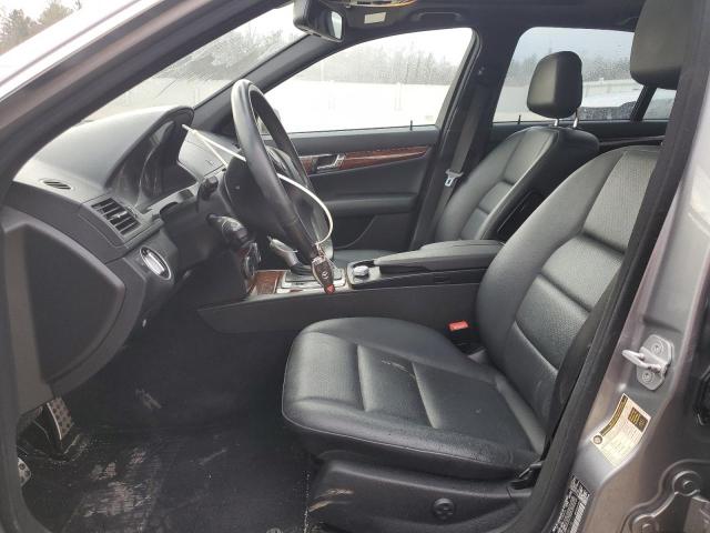 2011 Mercedes-Benz C-klasse VIN WDDGF8BB9BR138215 Copart auction photo, front end damage thumbnail 7