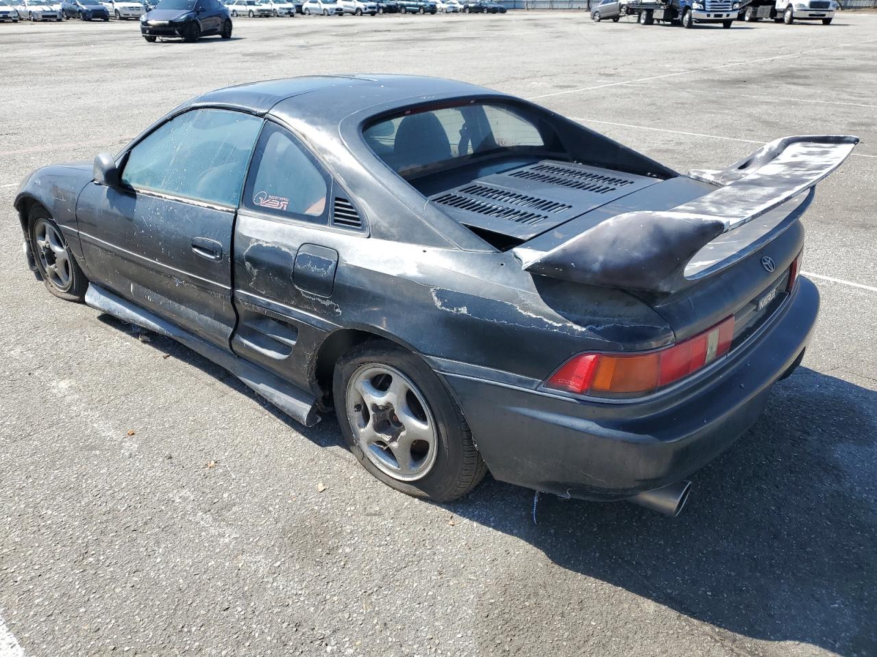 1991 Toyota MR2 VIN JT2SW21N6M0009264 Copart auction photo, normal wear damage thumbnail 2