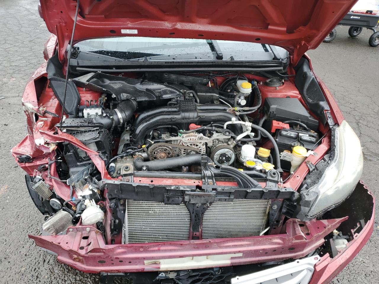2013 Subaru Impreza VIN JF1GPAL68D1868527 Copart auction photo, front end damage thumbnail 12