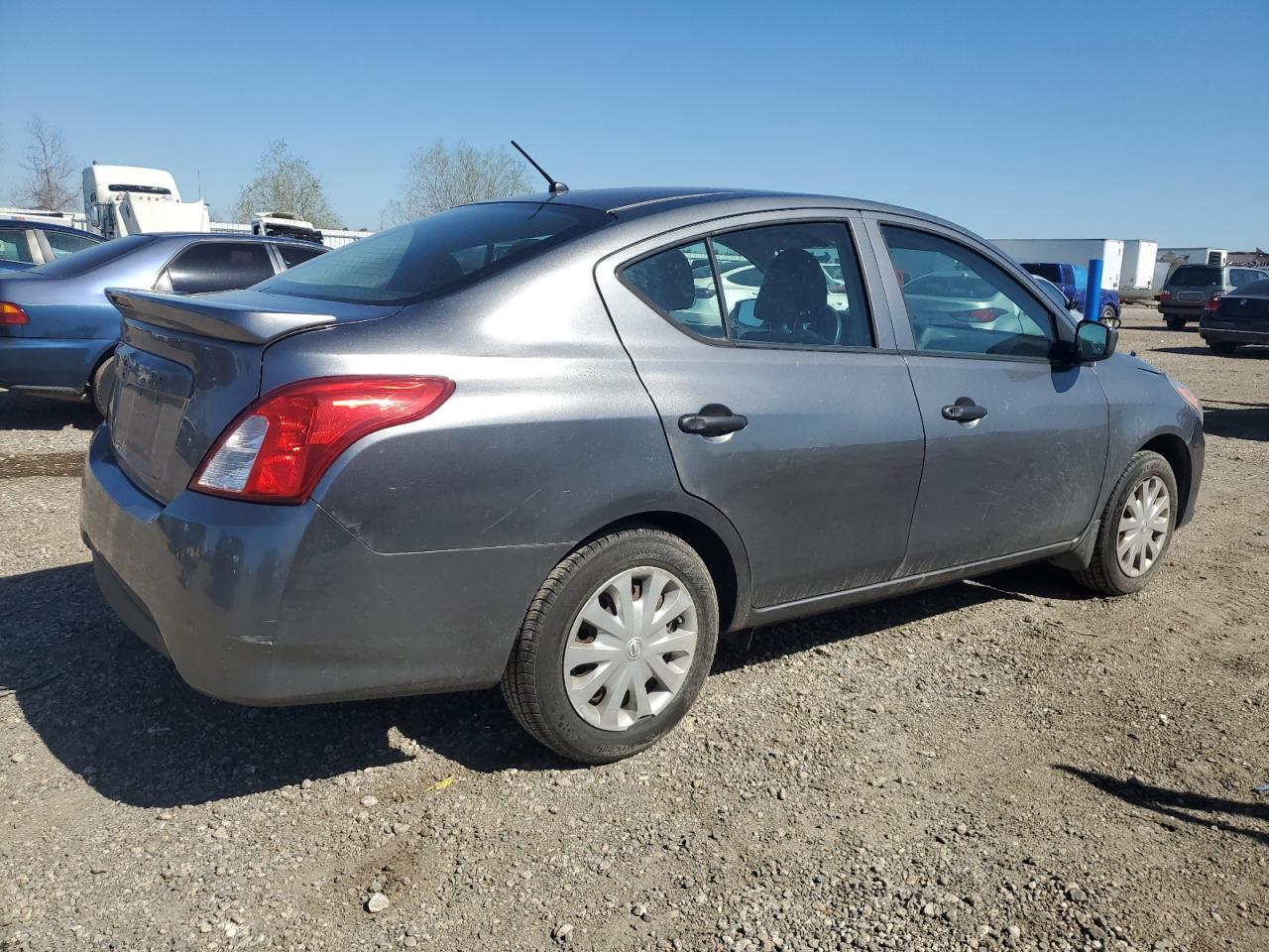 2018 Nissan Versa VIN 3N1CN7AP7JL801308 Copart auction photo, front end / minor dent/scratches damage thumbnail 3