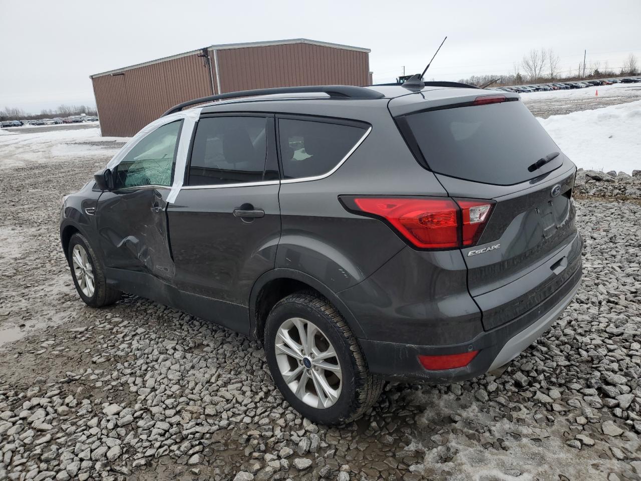 2019 Ford Escape VIN 1FMCU9HD1KUA93423 Copart auction photo, side damage thumbnail 2