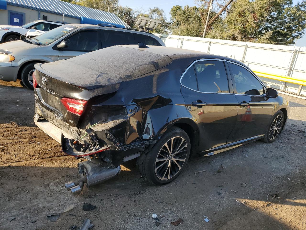 2020 Toyota Camry VIN 4T1G11AK2LU861013 Copart auction photo, rear end / minor dent/scratches damage thumbnail 2