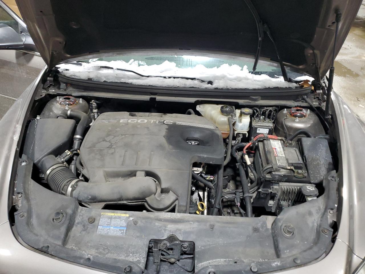 2010 Chevrolet Malibu VIN 1G1ZB5EB2AF217825 Copart auction photo, front end / side damage thumbnail 11