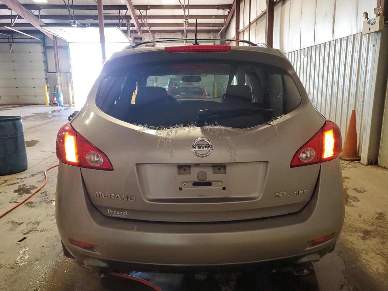 2010 Nissan Murano VIN JN8AZ1MW5AW116537 Copart auction photo, front end damage thumbnail 6