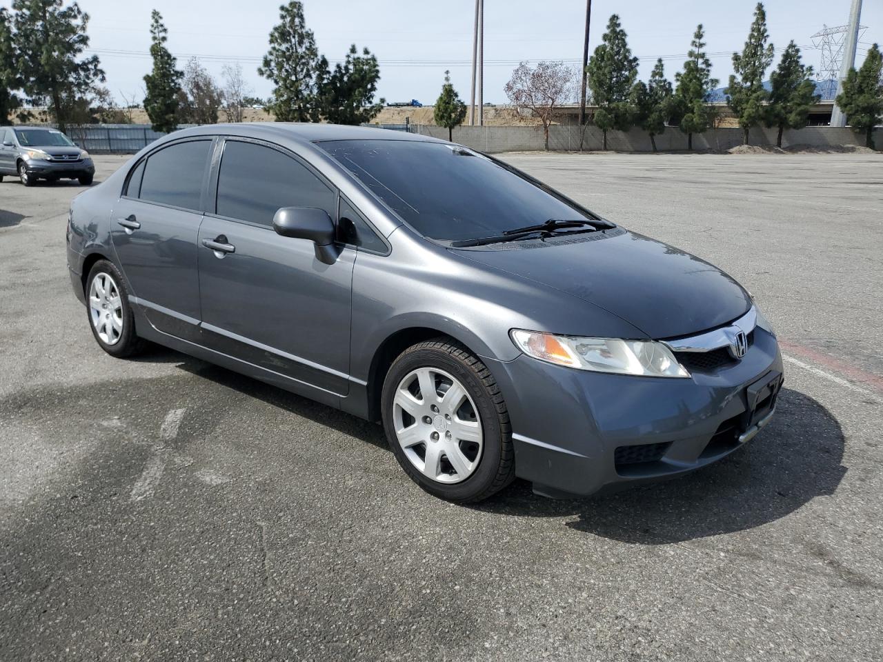 2011 Honda Civic VIN 2HGFA1F55BH532196 Copart auction photo, rear end damage thumbnail 4