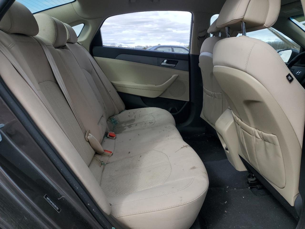 2016 Hyundai Sonata VIN 5NPE24AF9GH395769 Copart auction photo, vandalism damage thumbnail 10