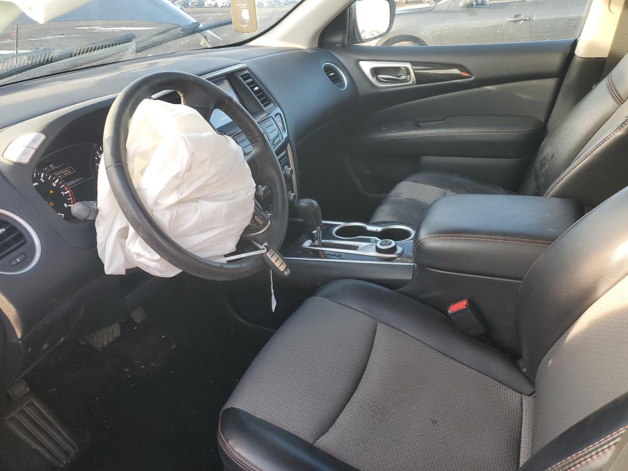 2020 Nissan Pathfinder VIN 5N1DR2BM5LC648838 Copart auction photo, front end / side damage thumbnail 7