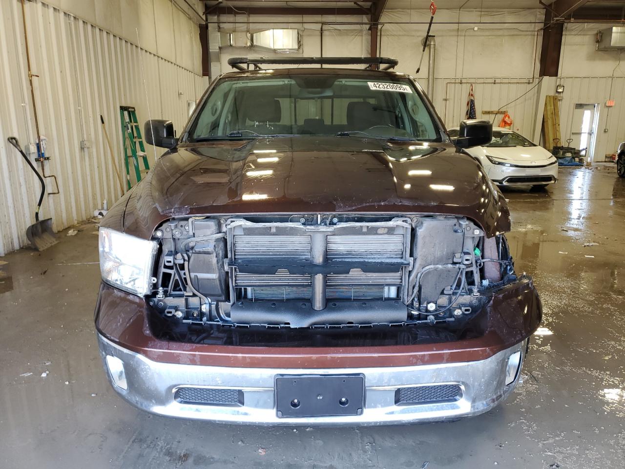 2013 RAM 1500 VIN 1C6RR7LG3DS676071 Copart auction photo, front end damage thumbnail 5