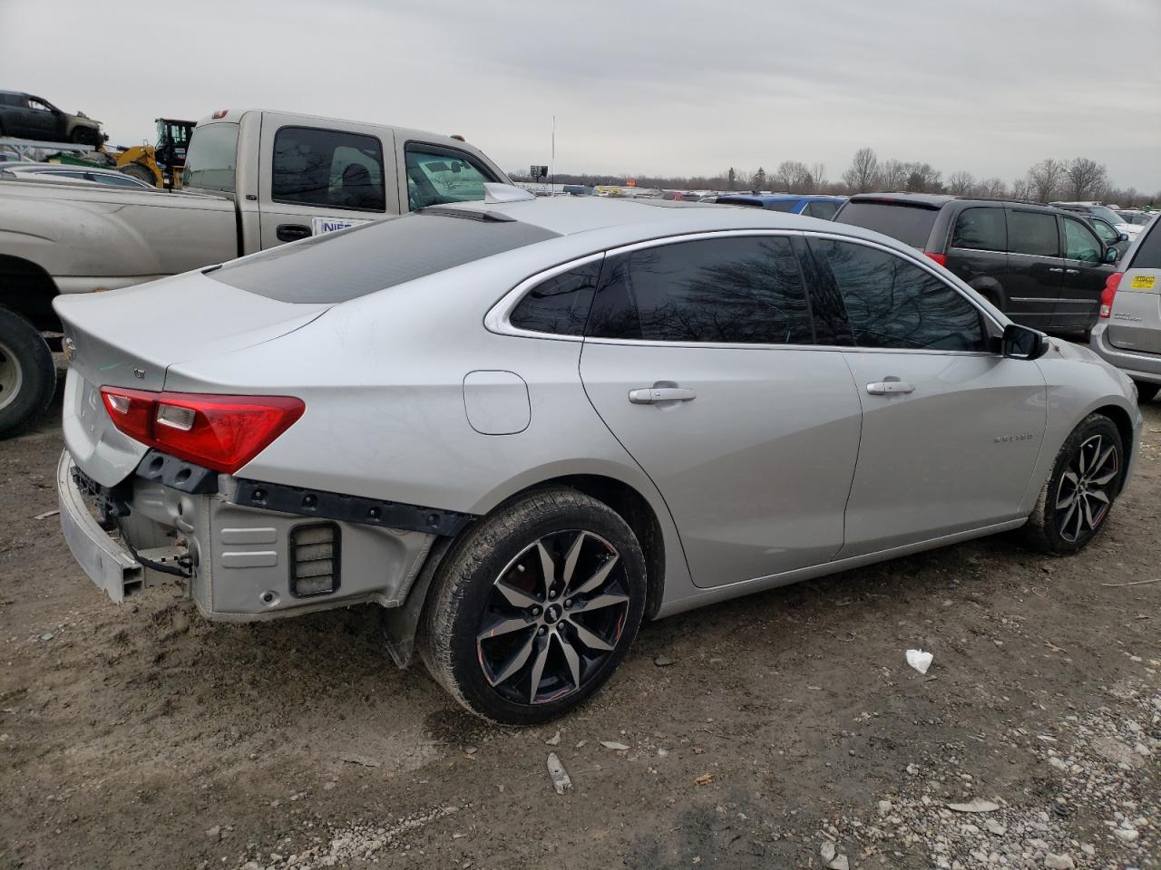 2018 Chevrolet Malibu VIN 1G1ZD5ST9JF286812 Copart auction photo, rear end / minor dent/scratches damage thumbnail 3