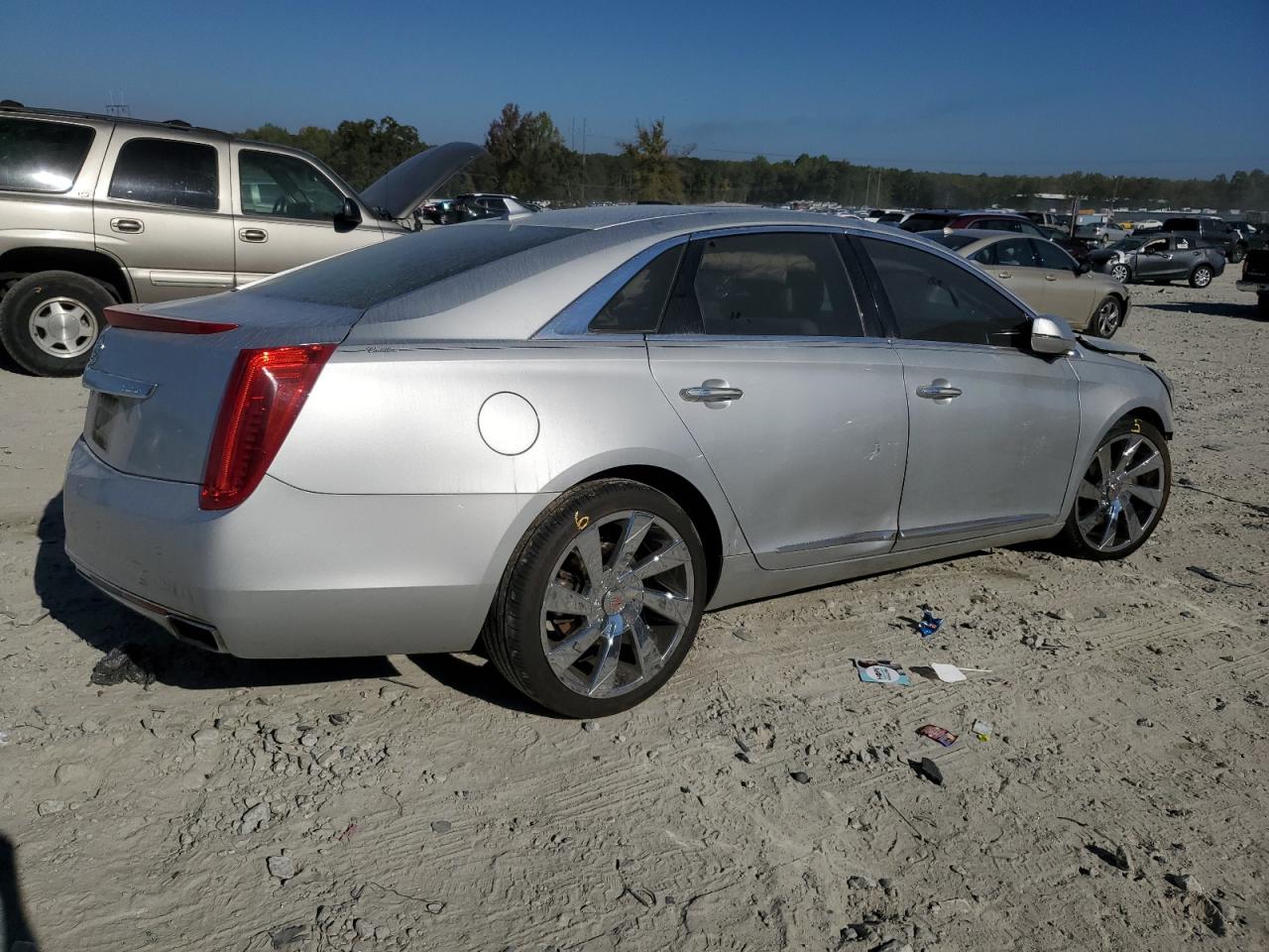 2013 Cadillac XTS VIN 2G61P5S3XD9132119 Copart auction photo, front end damage thumbnail 3
