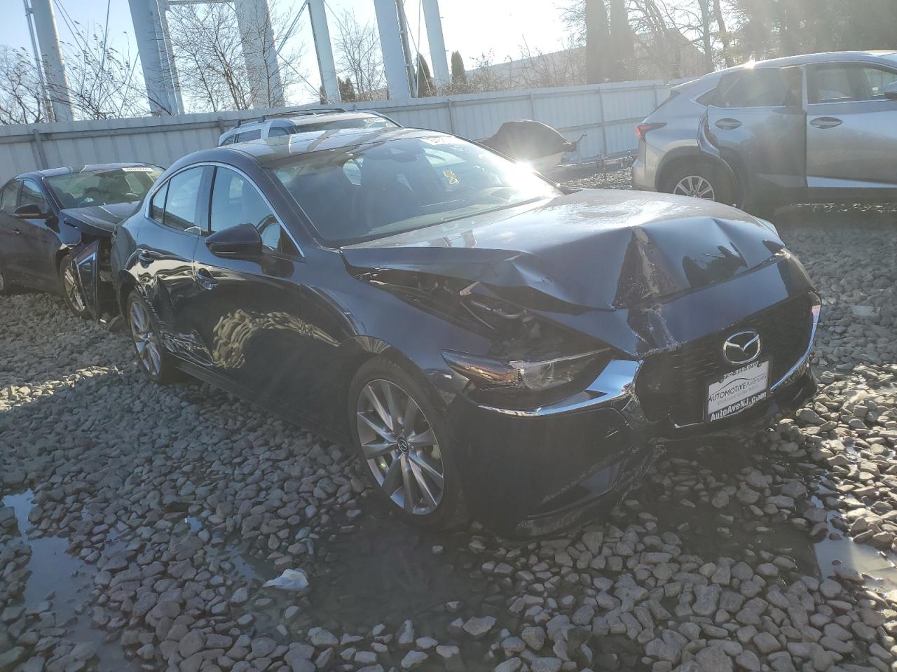 2020 Mazda 3 VIN 3MZBPBEM9LM123211 Copart auction photo, front end damage thumbnail 4