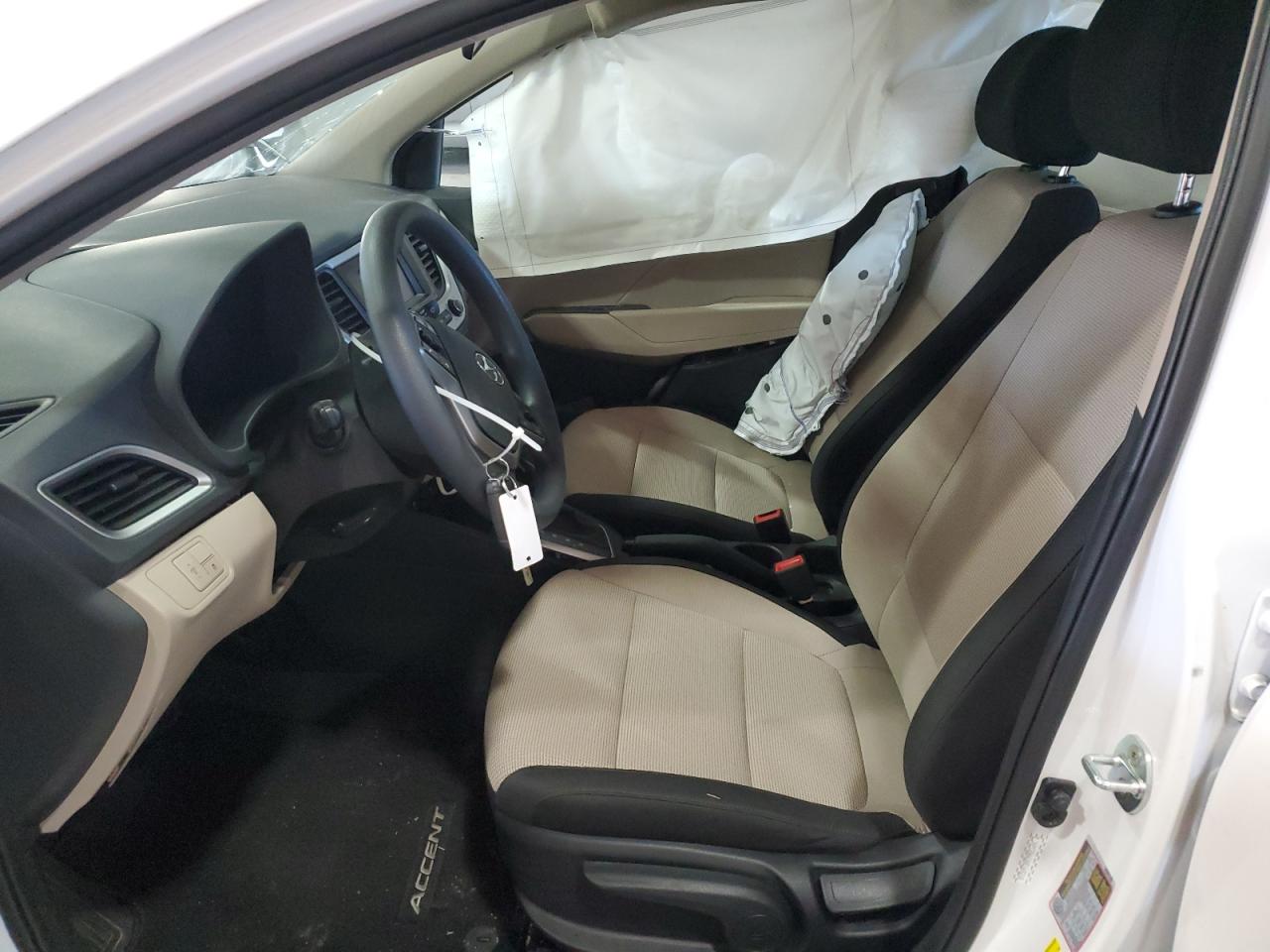 2022 Hyundai Accent VIN 3KPC24A63NE169218 Copart auction photo, side / undercarriage damage thumbnail 7
