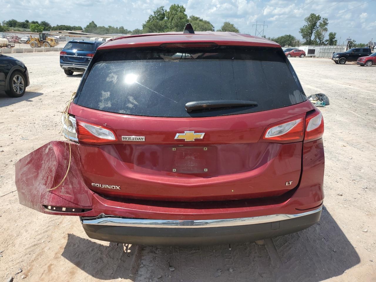 2018 Chevrolet Equinox VIN 3GNAXJEV6JL121539 Copart auction photo, all over damage thumbnail 6