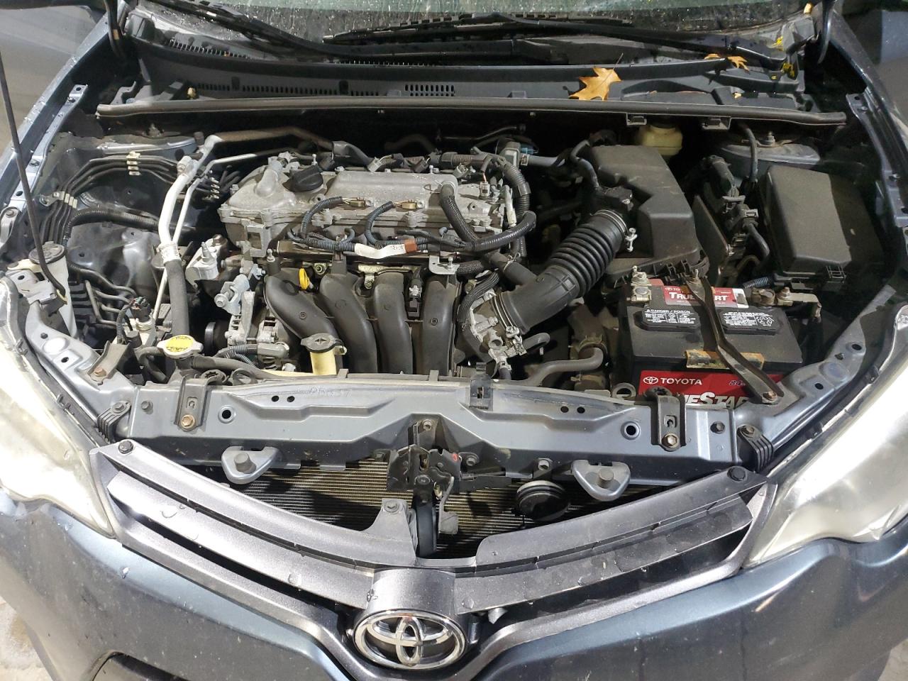 2016 Toyota Corolla VIN 2T1BURHE5GC614690 Copart auction photo, side / front end damage thumbnail 11