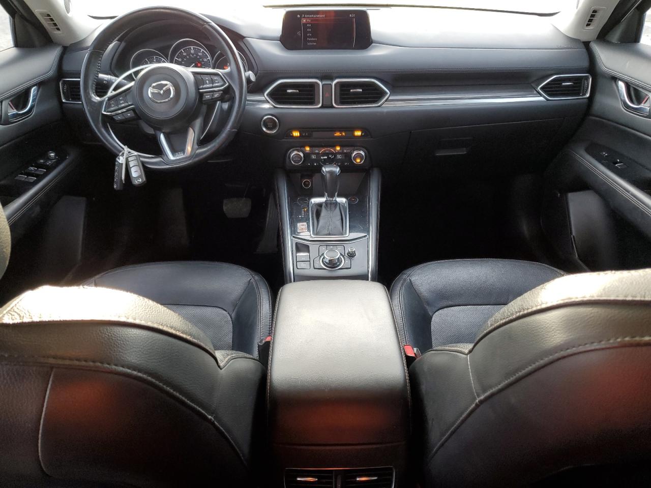 2017 Mazda CX-5 VIN JM3KFBDL2H0161802 Copart auction photo, side / front end damage thumbnail 8