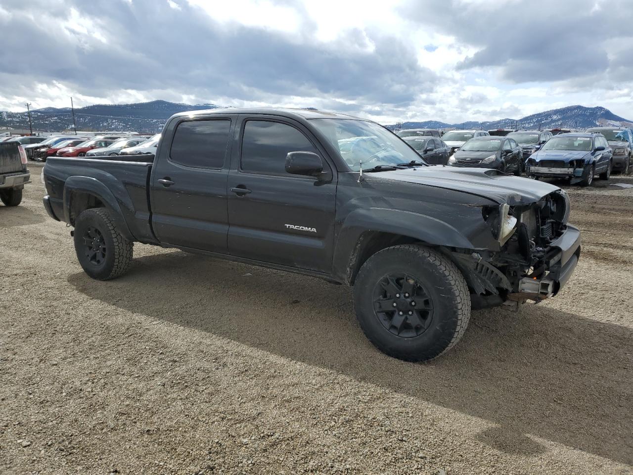 2008 Toyota Tacoma VIN 5TEMU52NX8Z563192 Copart auction photo, front end / side damage thumbnail 4