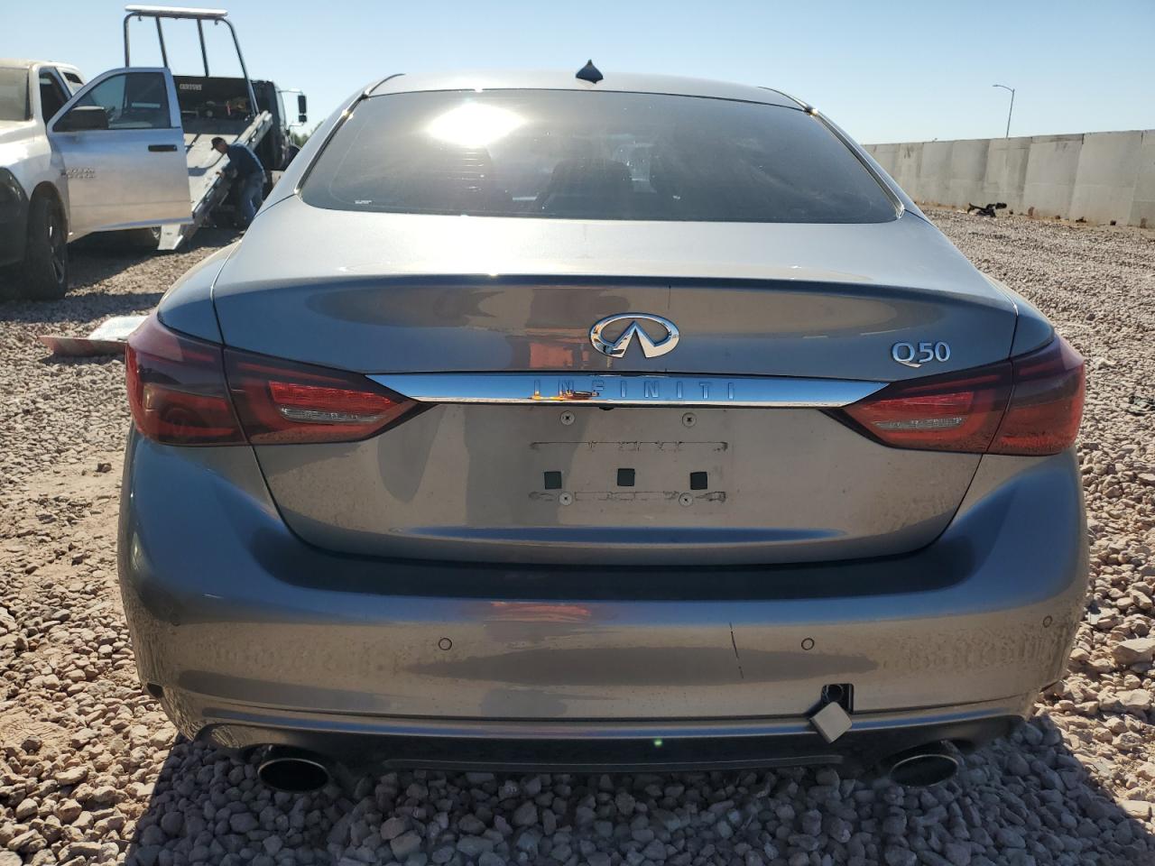 2018 Infiniti Q50 VIN JN1EV7AP6JM364576 Copart auction photo, front end damage thumbnail 6