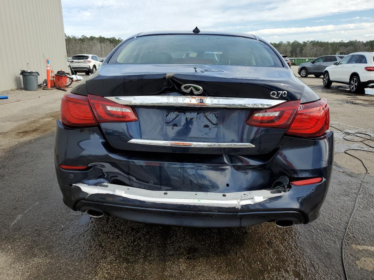 2019 Infiniti Q70 VIN JN1BY1AP2KM505247 Copart auction photo, rear end damage thumbnail 6
