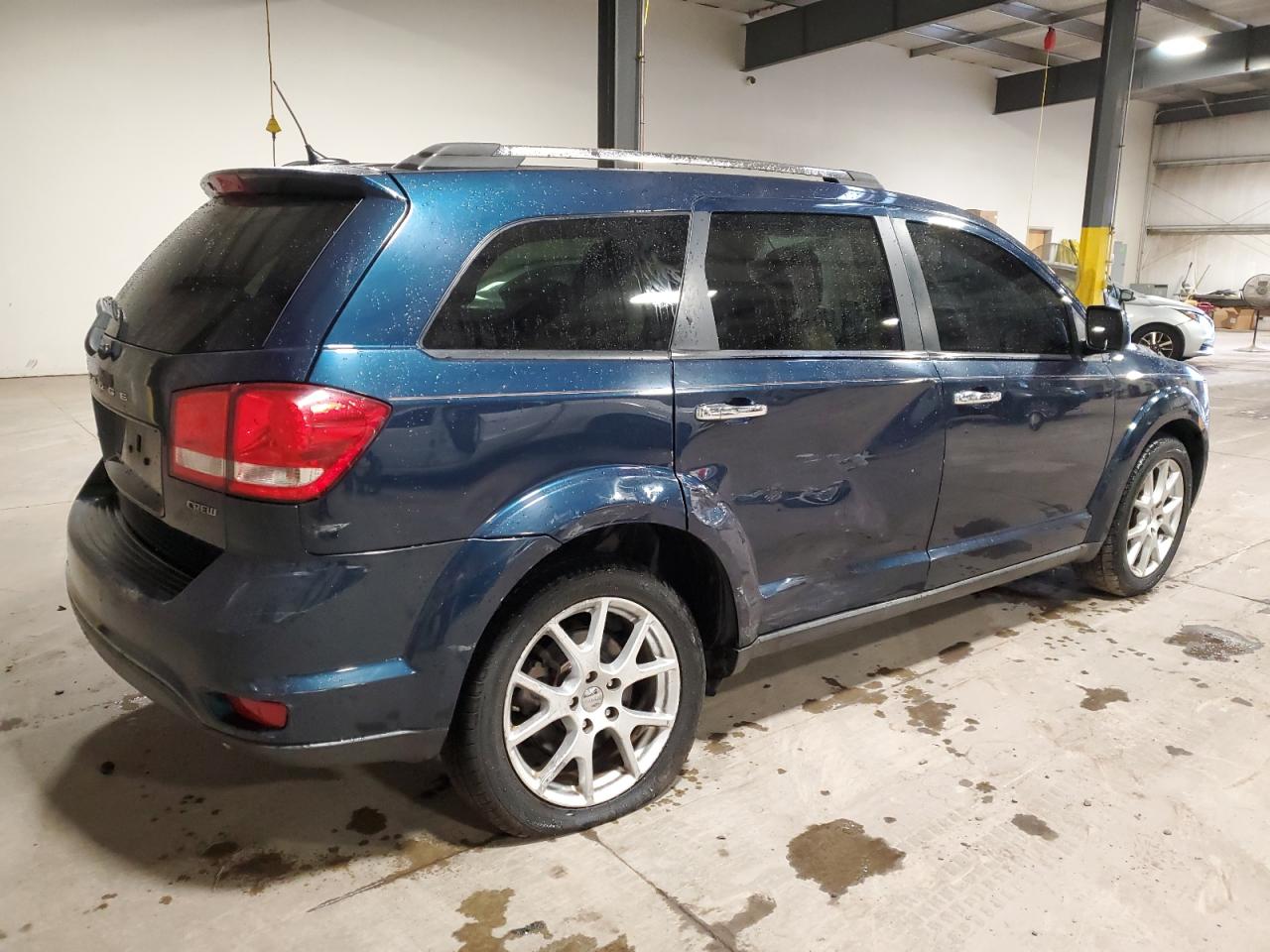 2013 Dodge Journey VIN 3C4PDDDG8DT589471 Copart auction photo, side / front end damage thumbnail 3