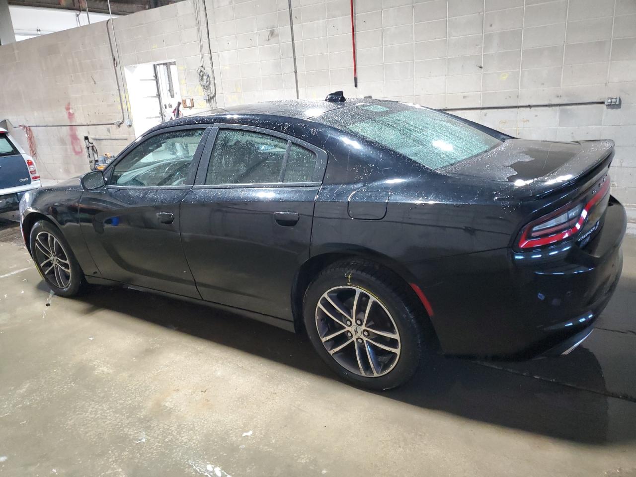 2019 Dodge Charger VIN 2C3CDXJG1KH757949 Copart auction photo, undercarriage / front end damage thumbnail 2