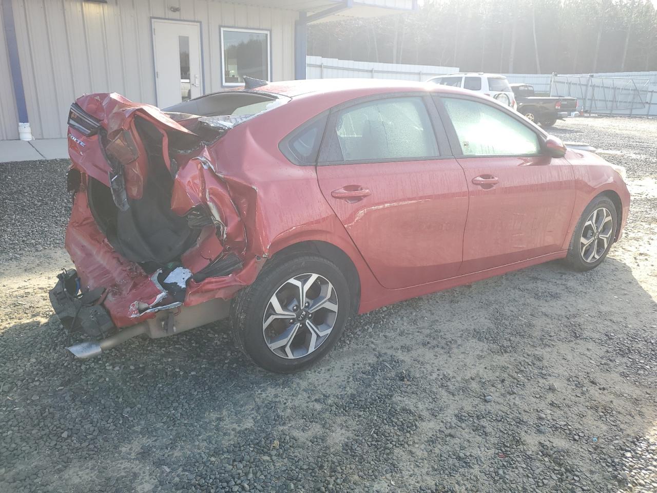 2019 KIA Forte VIN 3KPF24AD2KE058666 Copart auction photo, all over damage thumbnail 3