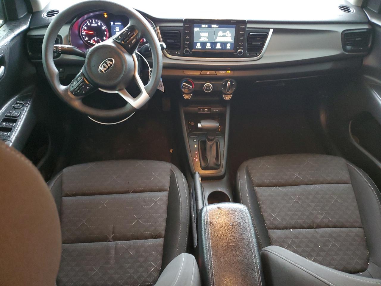 2020 KIA Rio VIN 3KPA24ADXLE298706 Copart auction photo, front end damage thumbnail 8