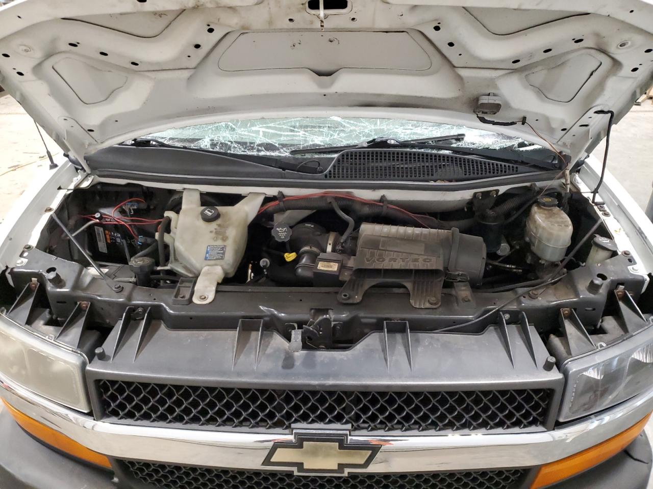 2012 Chevrolet Express VIN 1GAZG1FG0C1187597 Copart auction photo, all over damage thumbnail 12