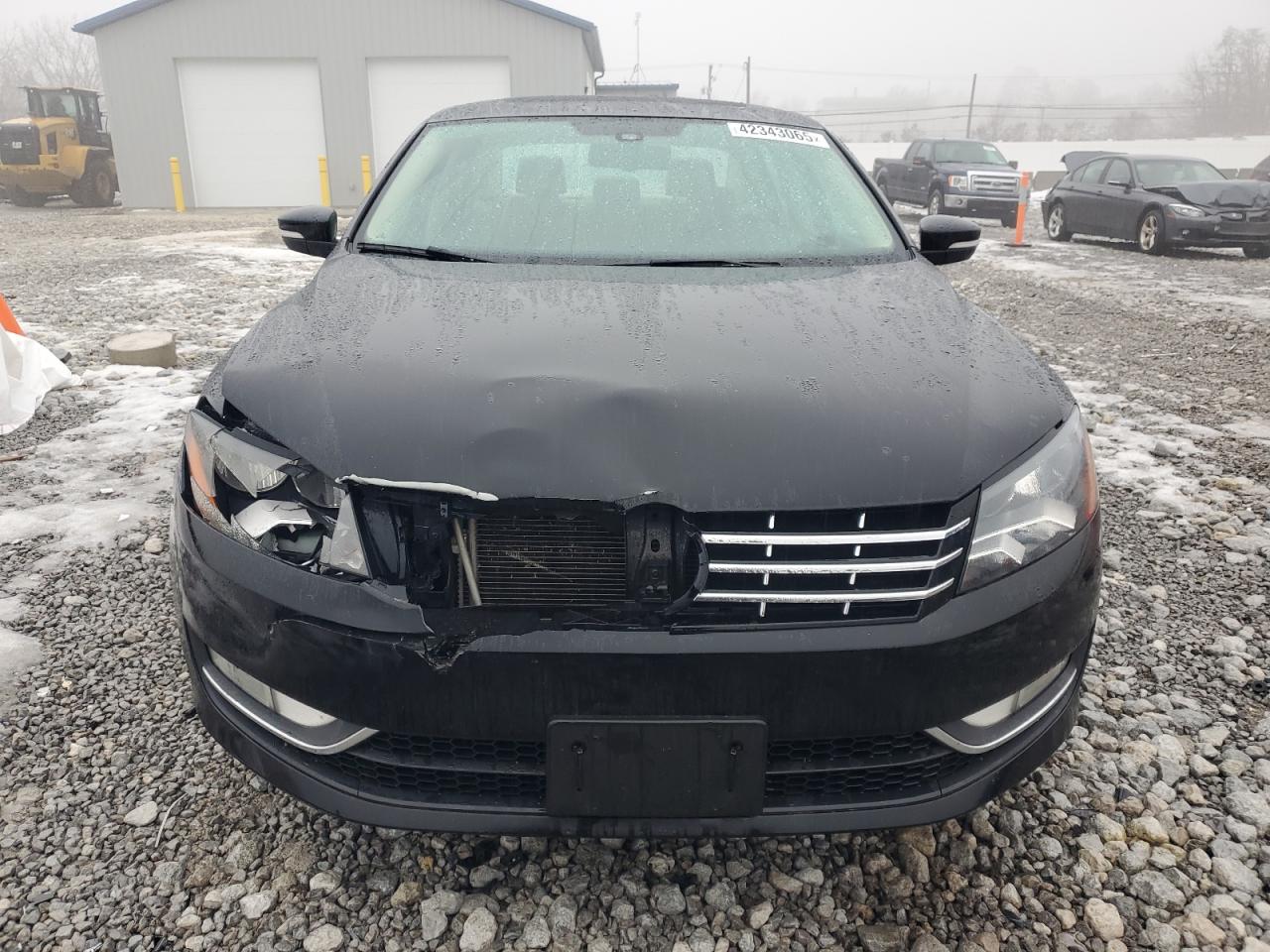 2014 Volkswagen Passat VIN 1VWBN7A32EC080951 Copart auction photo, front end damage thumbnail 5