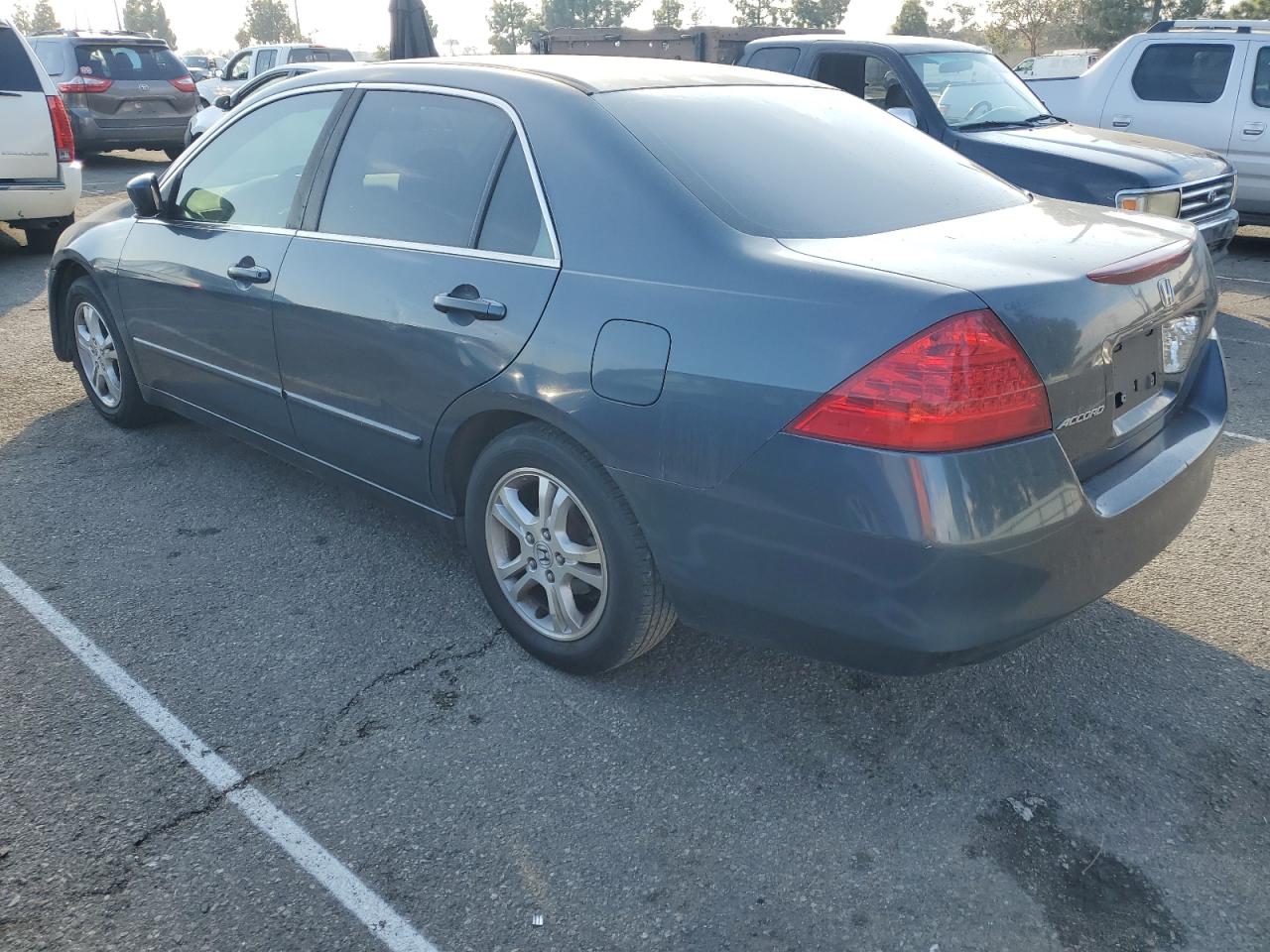 2007 Honda Accord VIN JHMCM56367C003718 Copart auction photo, vandalism damage thumbnail 2