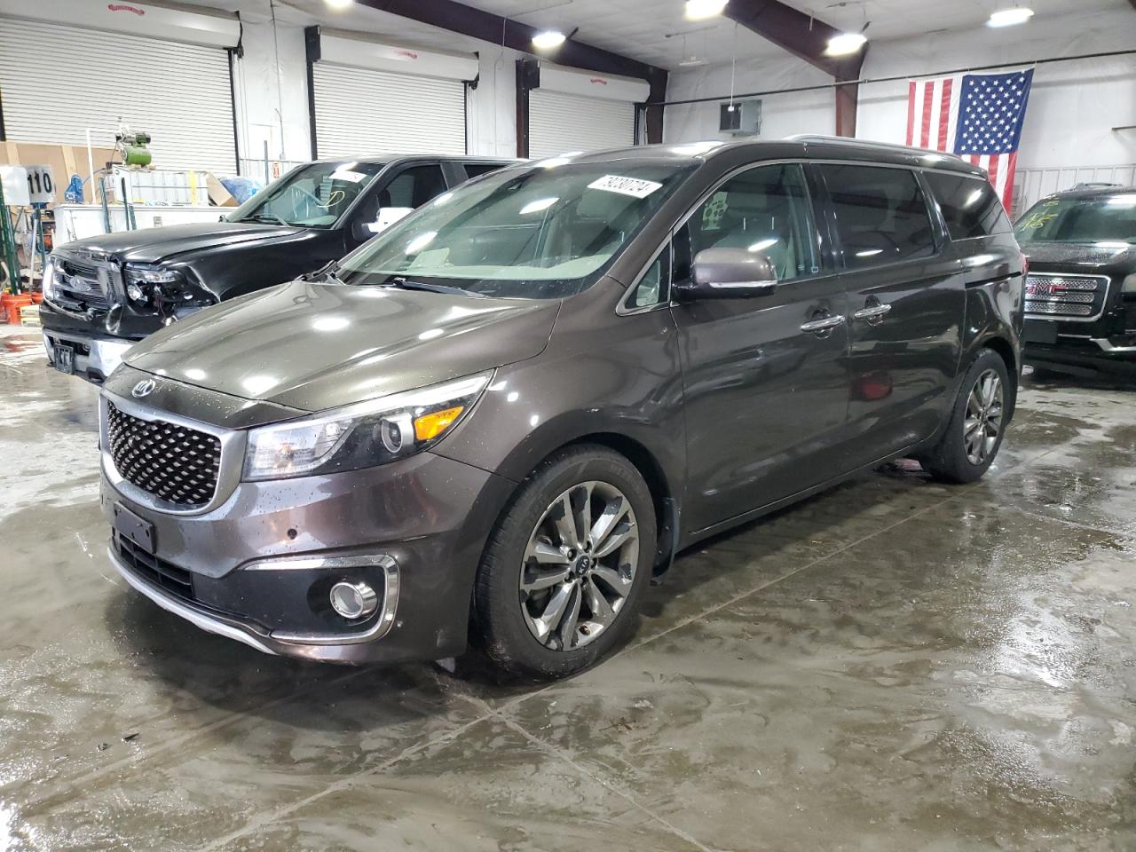 2015 KIA Sedona VIN KNDME5C18F6052583