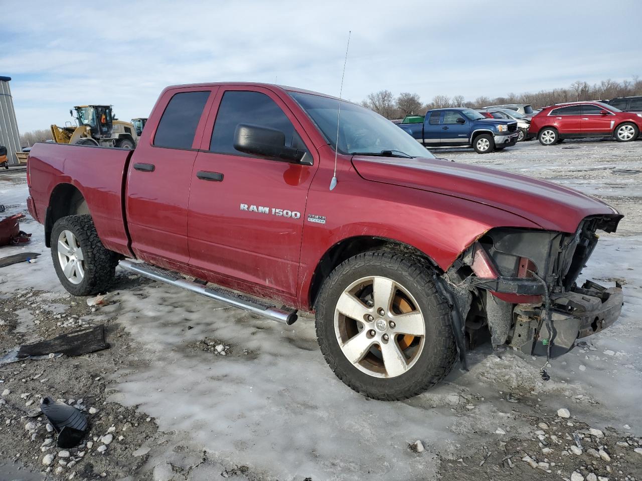 2012 Dodge RAM VIN 1C6RD7FT8CS311763 Copart auction photo, front end damage thumbnail 4
