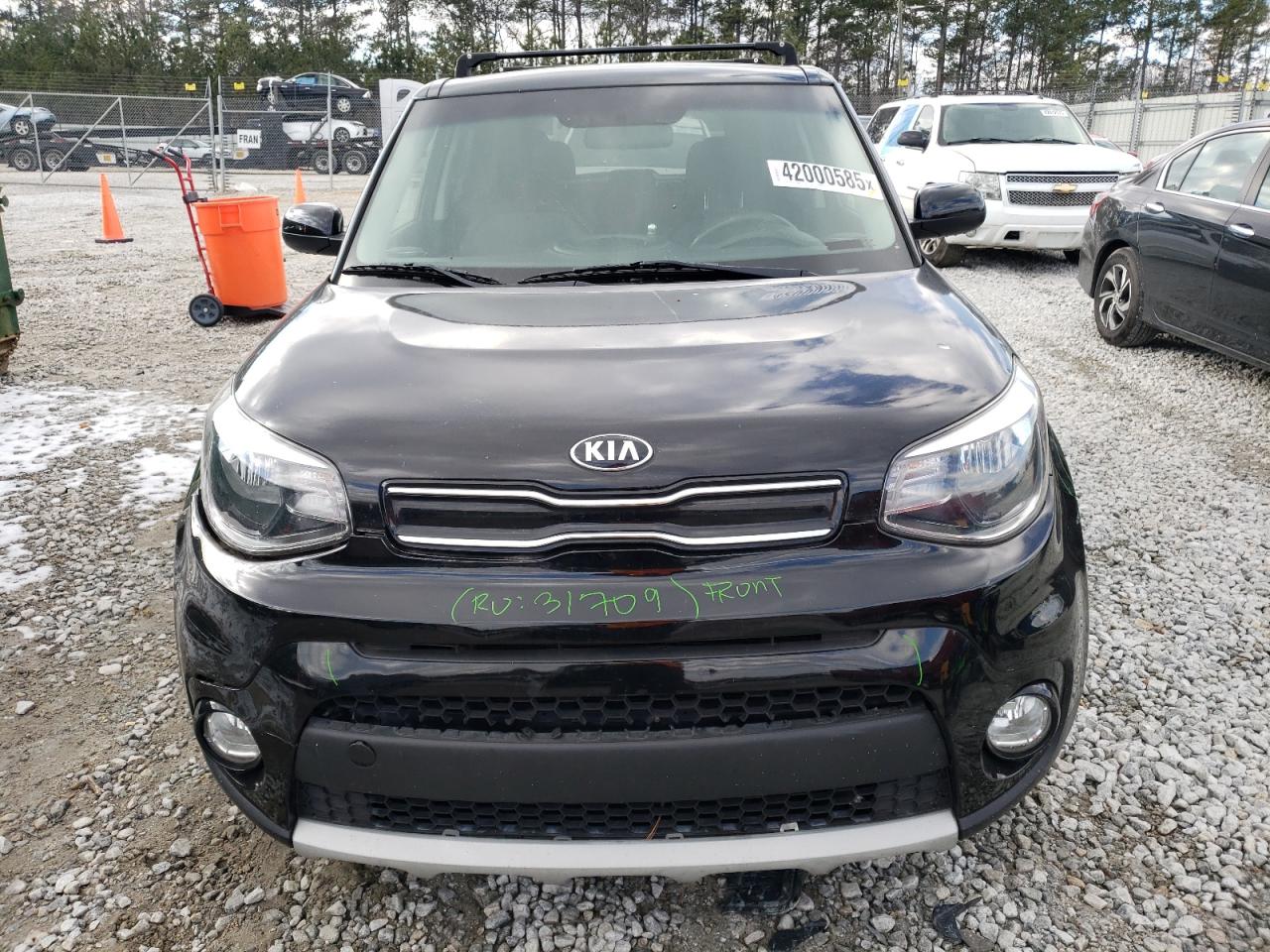 2019 KIA Soul VIN KNDJP3A56K7654751 Copart auction photo, all over damage thumbnail 5