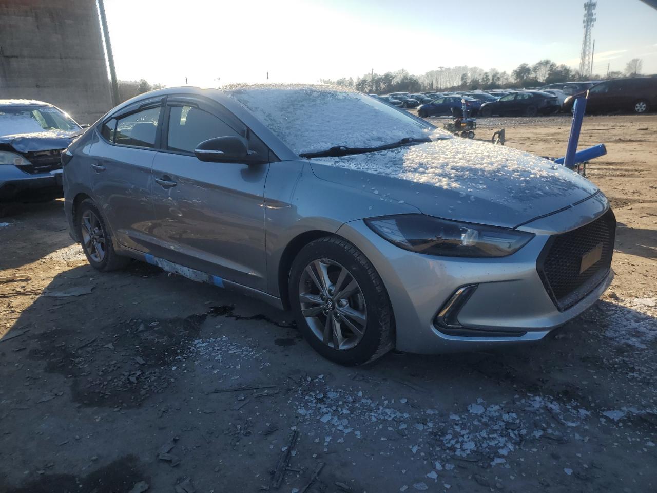 2017 Hyundai Elantra VIN 5NPD84LF2HH065352 Copart auction photo, minor dent/scratches damage thumbnail 4