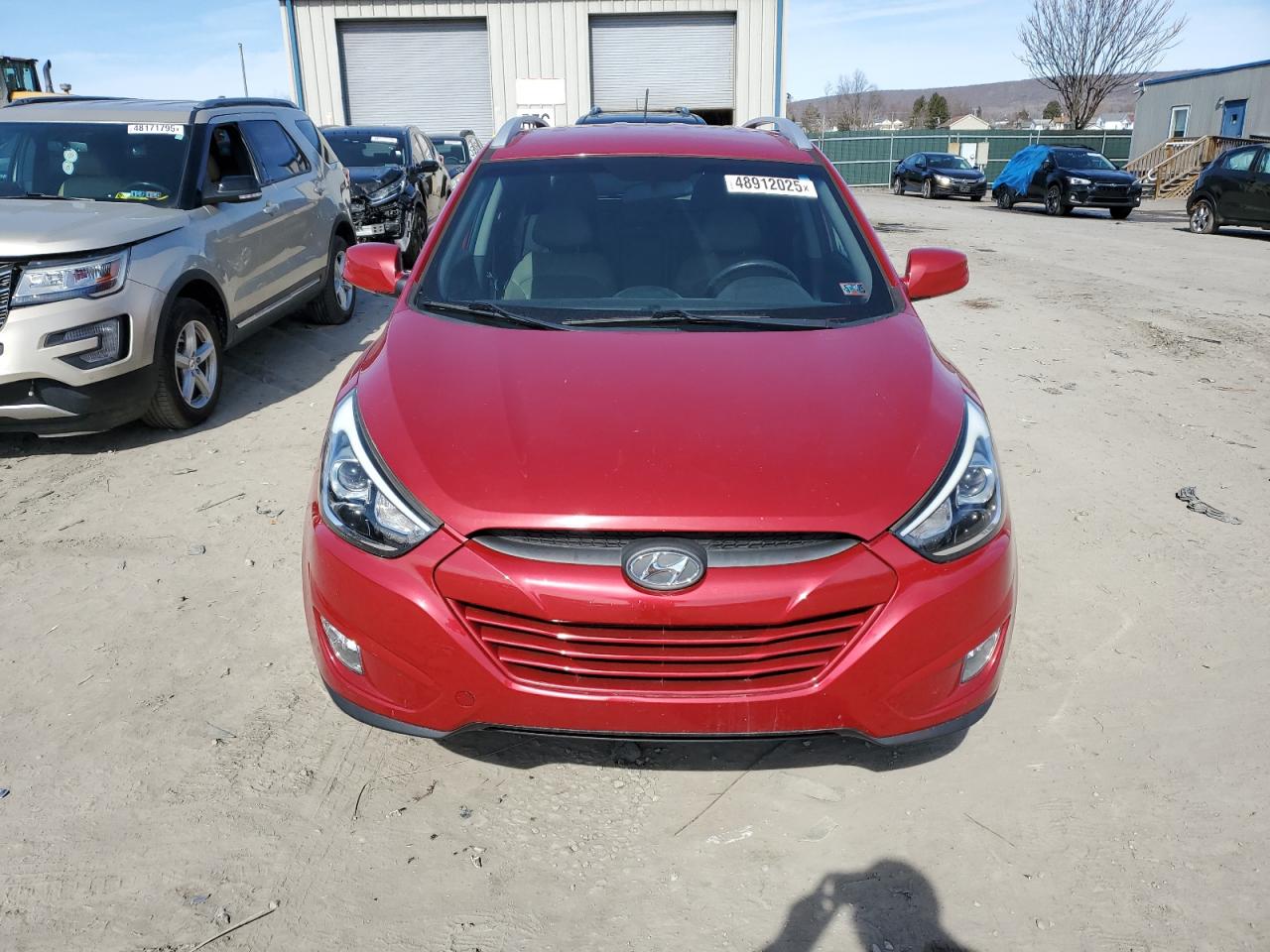 2015 Hyundai Tucson VIN KM8JUCAG4FU984739 Copart auction photo, mechanical damage thumbnail 5