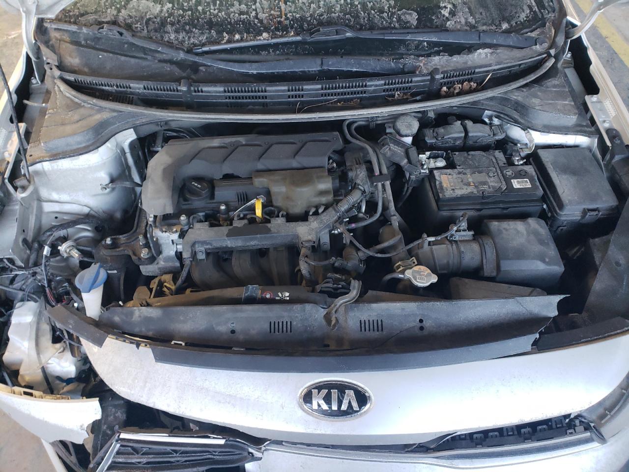 2021 KIA Rio VIN 3KPA24AD2ME382326 Copart auction photo, front end / rear end damage thumbnail 11