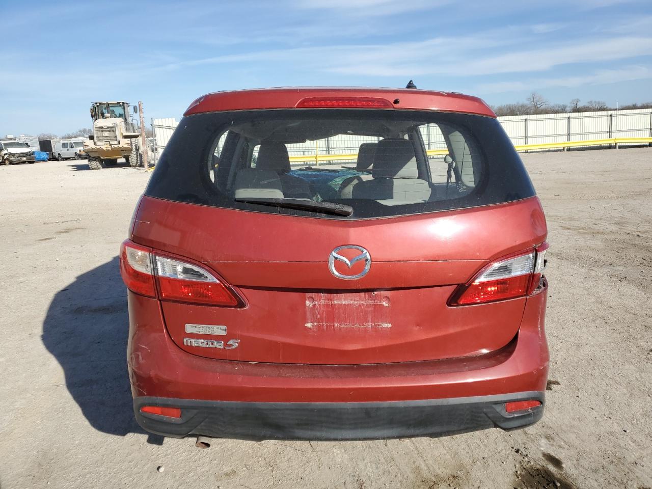 2014 Mazda 5 VIN JM1CW2BL6E0164312 Copart auction photo, all over damage thumbnail 6