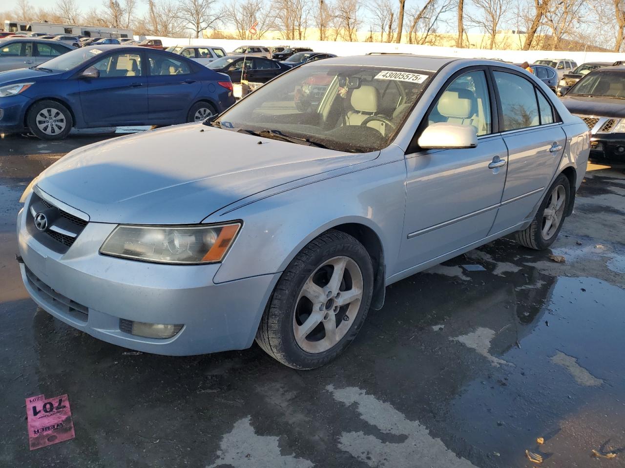 2008 Hyundai Sonata VIN 5NPEU46CX8H344906