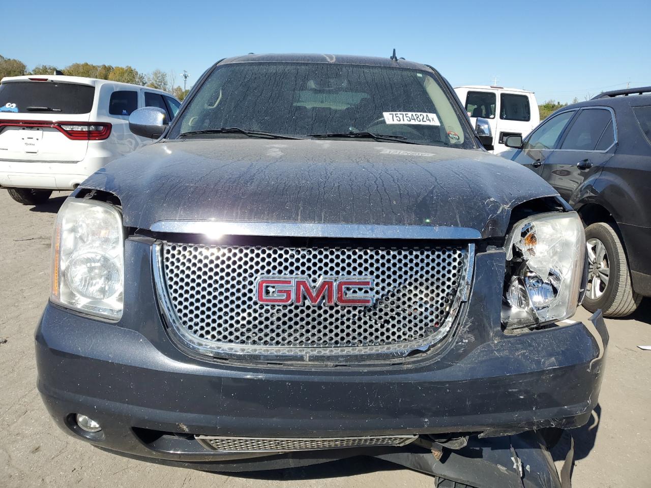 2008 GMC Yukon VIN 1GKFK63818J190314 Copart auction photo, front end damage thumbnail 5