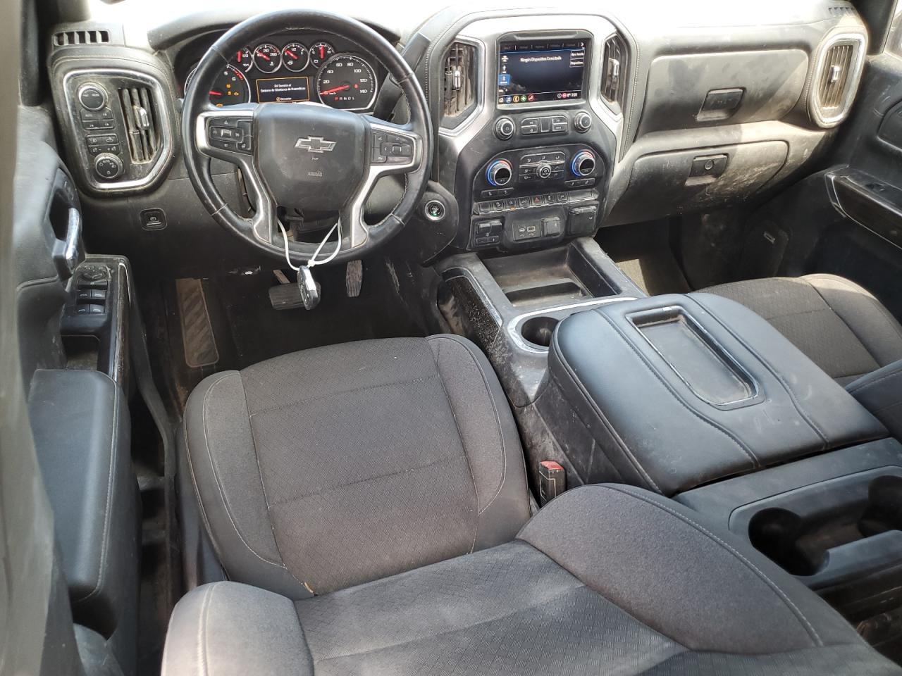 2020 Chevrolet Silverado VIN 3GCUYEED9LG427907 Copart auction photo, front end / all over damage thumbnail 8