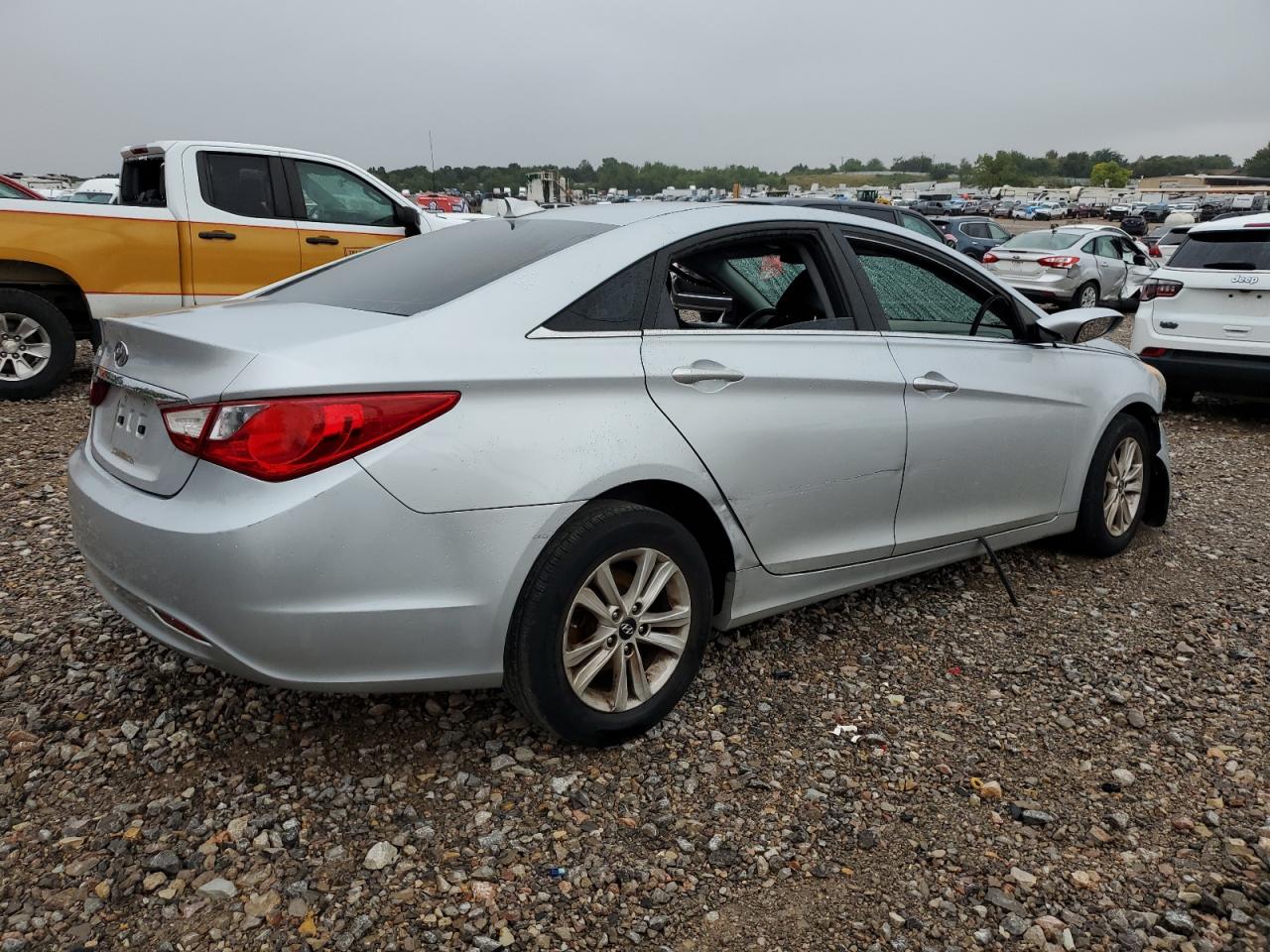 2013 Hyundai Sonata VIN 5NPEB4AC0DH657809 Copart auction photo, front end / minor dent/scratches damage thumbnail 3
