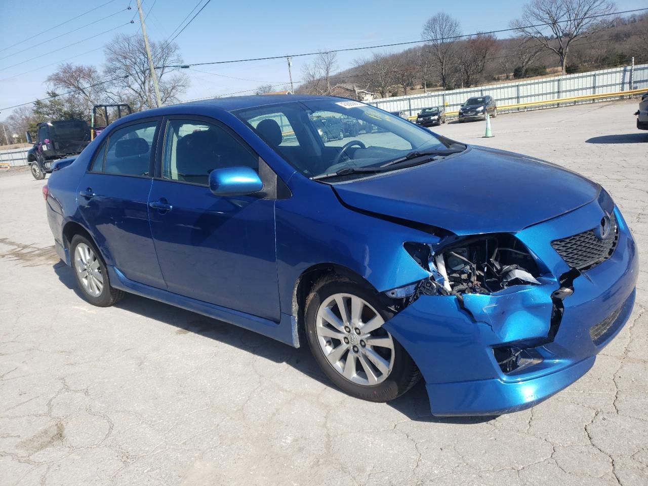 2010 Toyota Corolla VIN 2T1BU4EE2AC359141 Copart auction photo, front end damage thumbnail 4