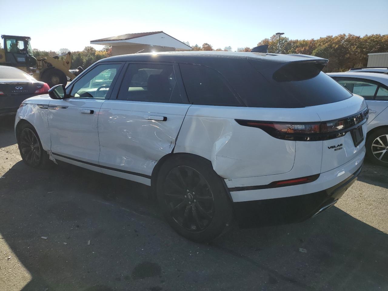 2018 Land Rover Range Rover VIN SALYL2RV4JA740157 Copart auction photo, side / undercarriage damage thumbnail 2