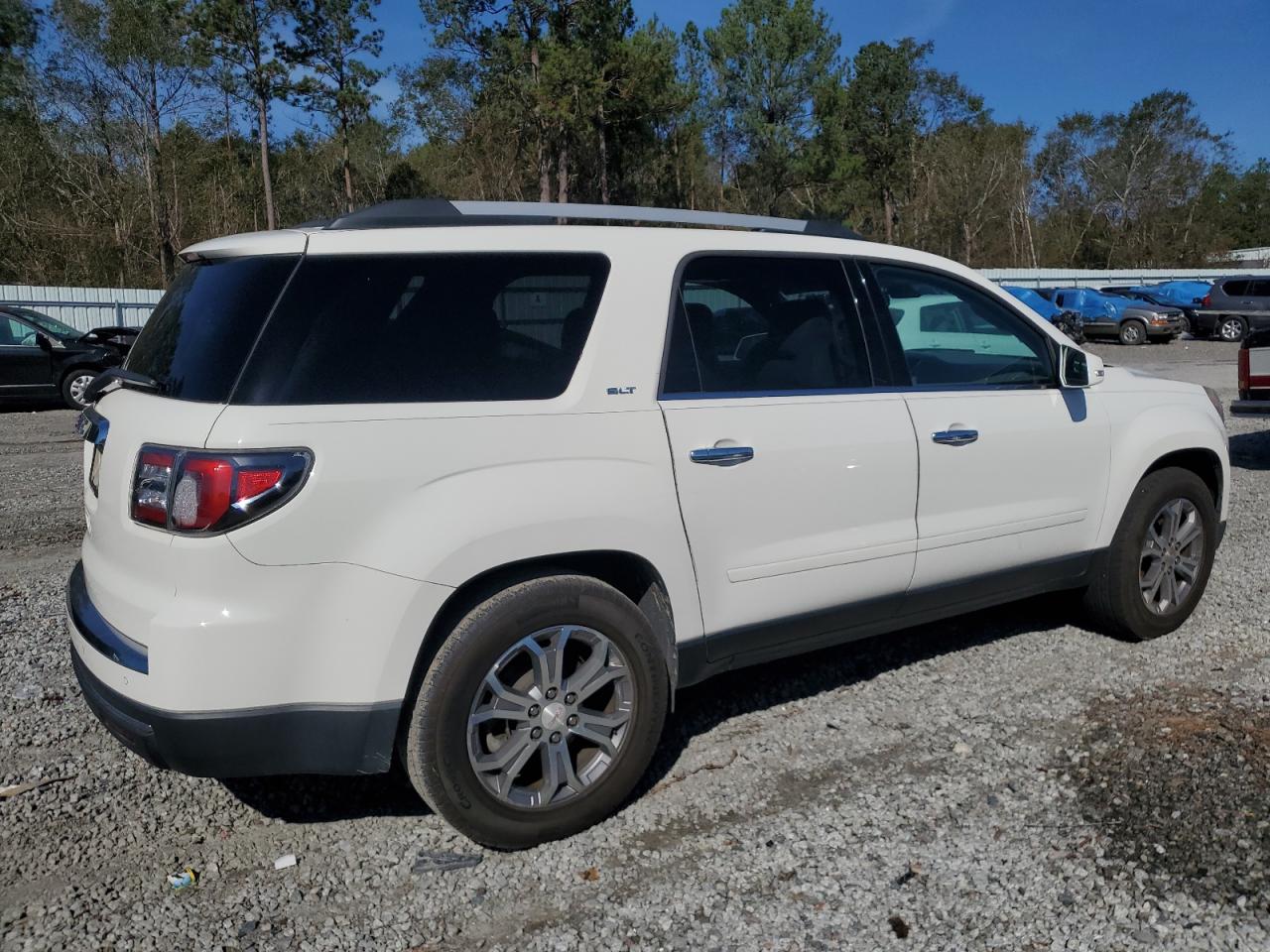 2015 GMC Acadia VIN 1GKKRRKD3FJ161002 Copart auction photo, front end damage thumbnail 3