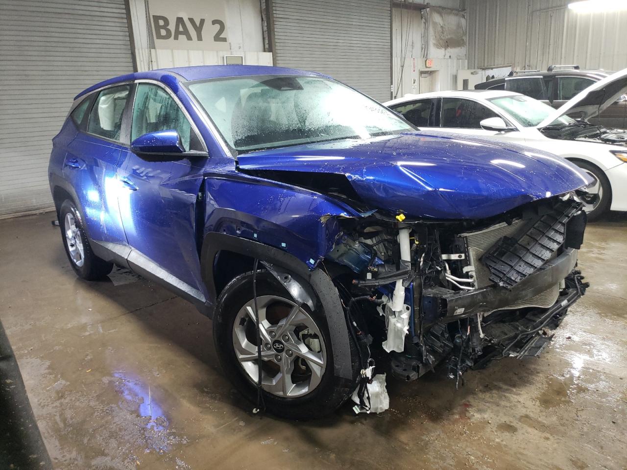 2023 Hyundai Tucson VIN 5NMJACAE7PH238578 Copart auction photo, front end damage thumbnail 4