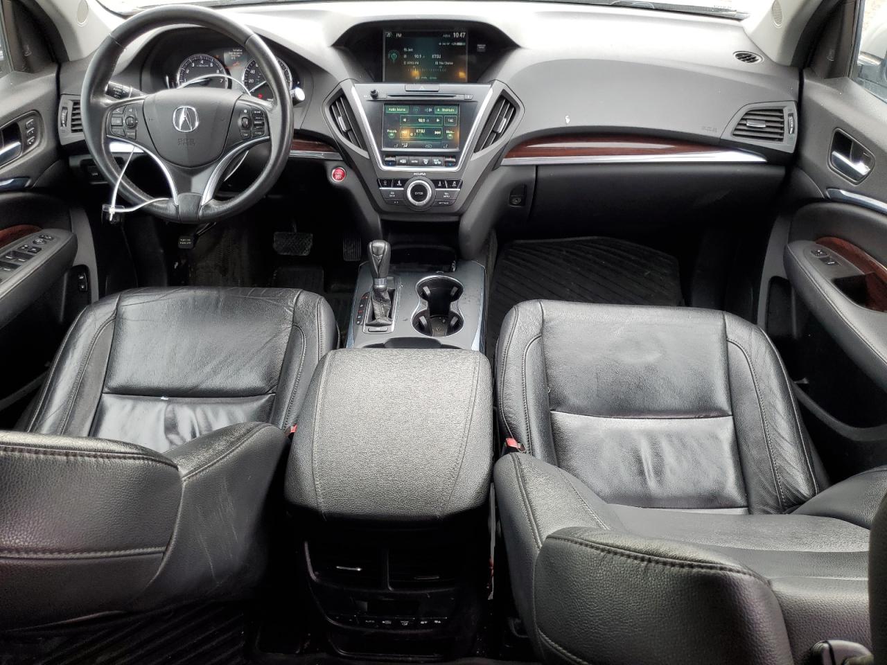 2014 Acura MDX VIN 5FRYD4H45EB041897 Copart auction photo, front end / side damage thumbnail 8