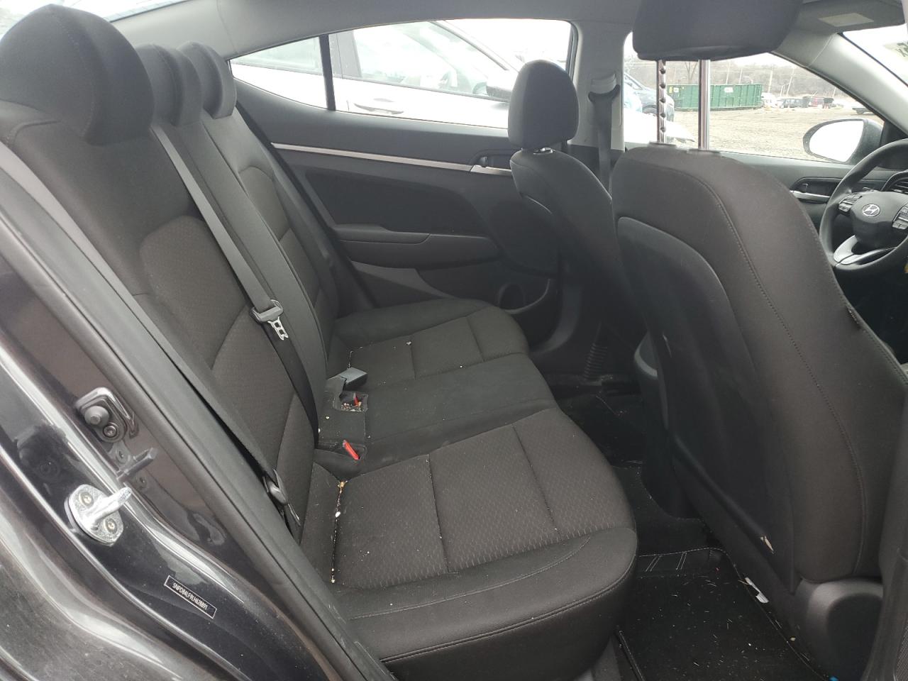 2020 Hyundai Elantra VIN 5NPD84LF9LH628891 Copart auction photo, vandalism damage thumbnail 10