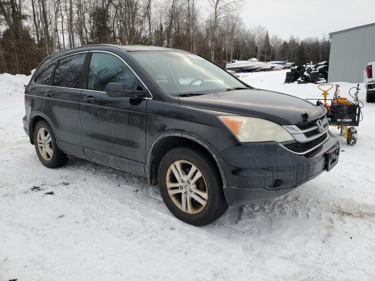 2010 Honda CR-V VIN 5J6RE4H78AL817681 Copart auction photo, mechanical / front end damage thumbnail 4