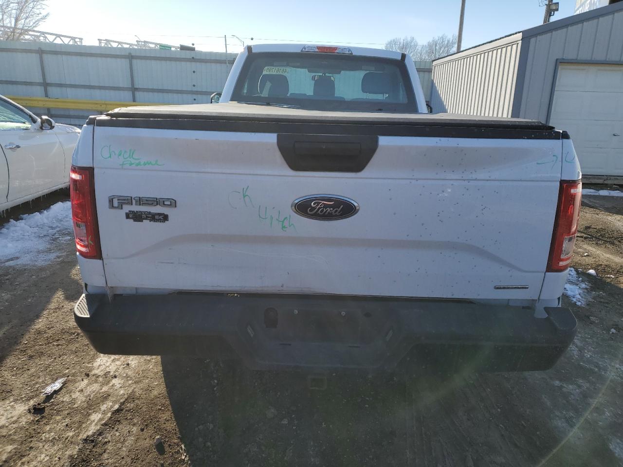2016 Ford F-150 VIN 1FTMF1C82GKF98596 Copart auction photo, rear end damage thumbnail 10