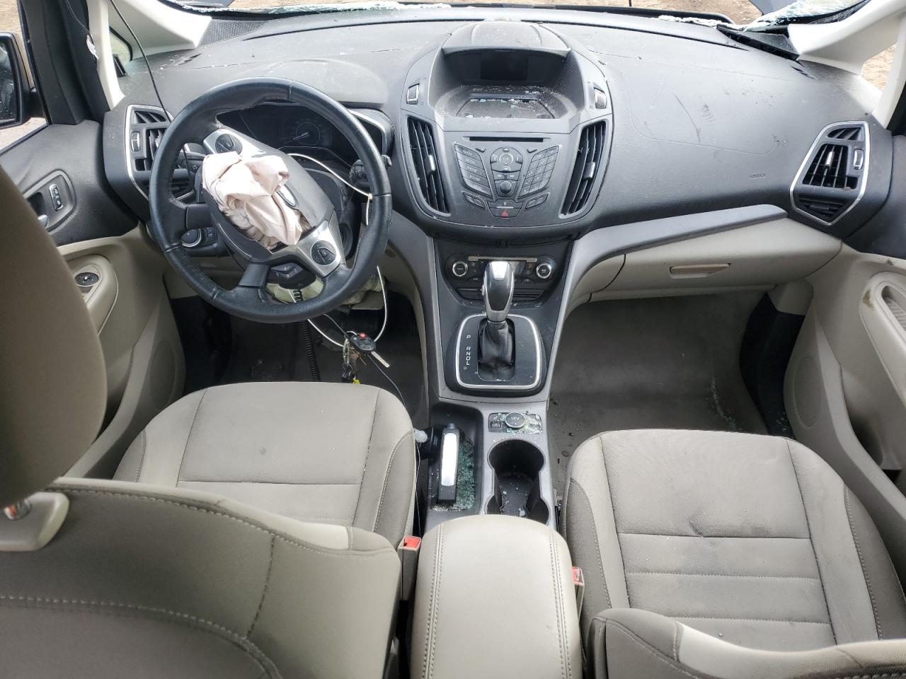 2013 Ford C-MAX VIN 1FADP5AU0DL555570 Copart auction photo, all over / mechanical damage thumbnail 8